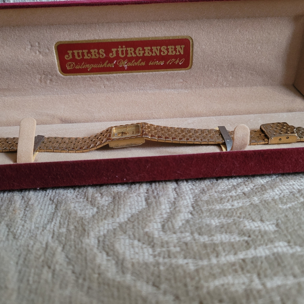 Jules Jorgensen Gold Women's Watch